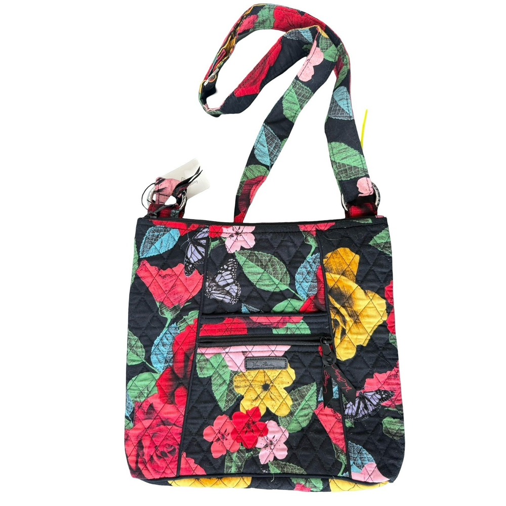 Vera Bradley Havana Rose Hipster Crossbody Bag Purse New